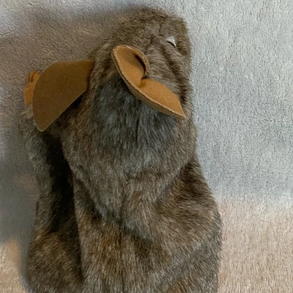 2012 Folkmanis  Puppet Plush Little Mouse Grey 6.5”educational play stuffed toy - Picture 10 of 15